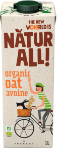 UHT organic oatmeal brik