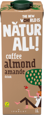Almond coffee brick