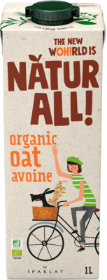 UHT organic oatmeal brik