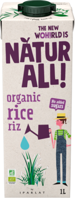 UHT organic rice brick