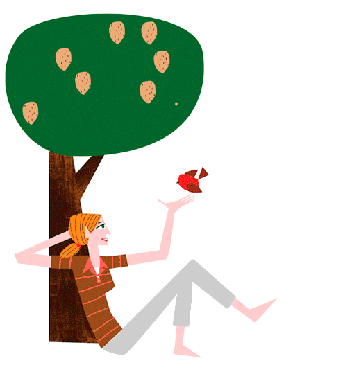 Almond animation Almond animation
