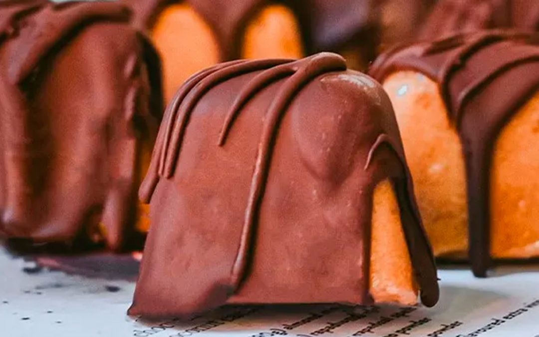 Chocolate and coffee iced bonbons