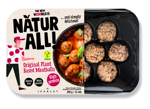 Albóndigas vegetales originales